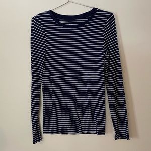 Striped long sleeve shirt